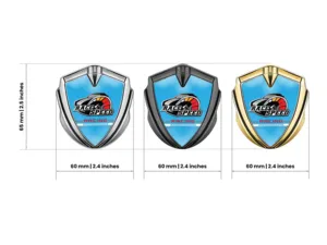 Badge Autoadesivo Disegno Forza Alta Qualità